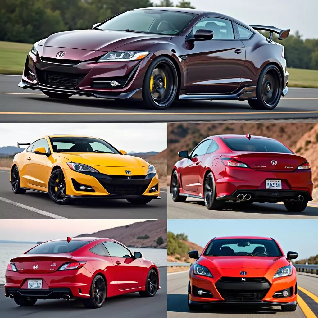 Honda RSX với các màu sắc đa dạng