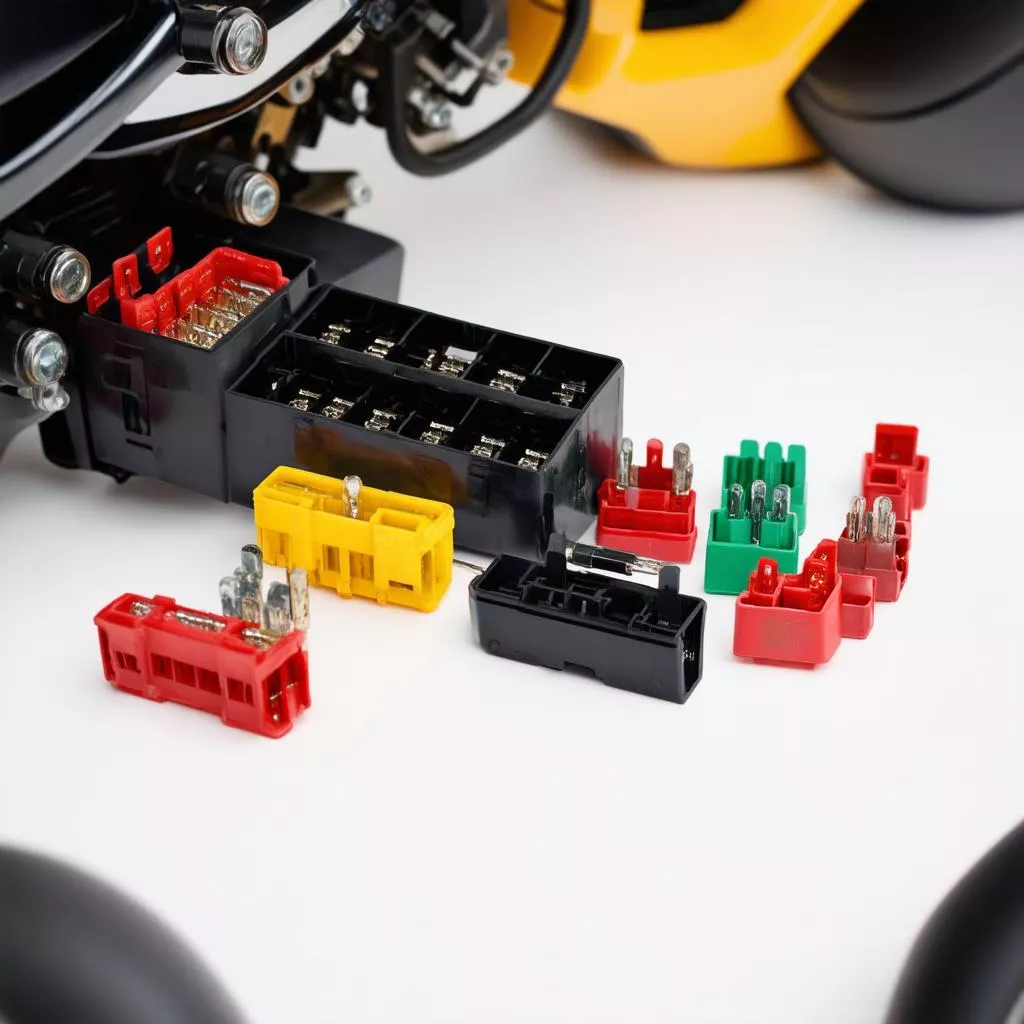 Hộp cầu chì xe exciter