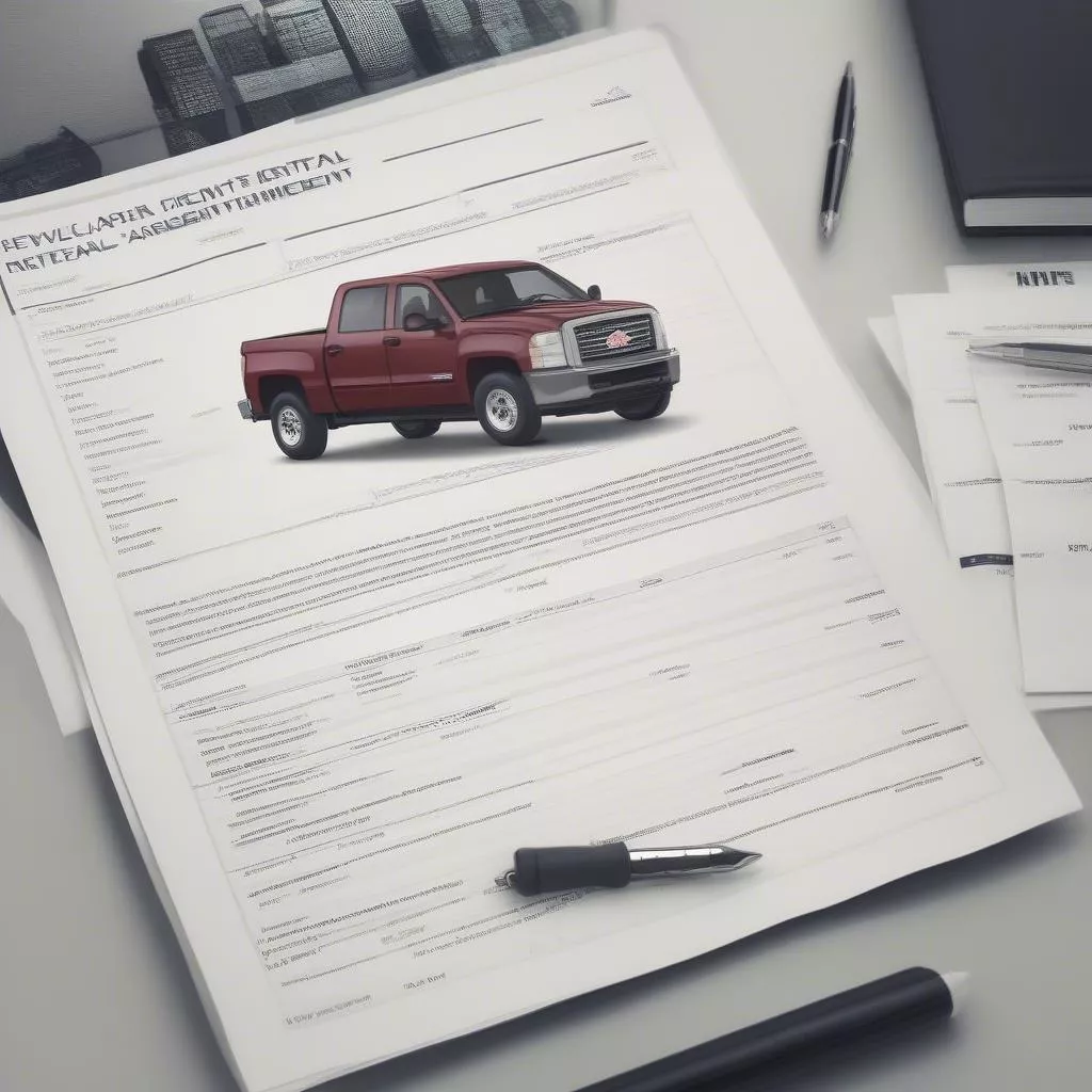 Mẫu Hợp Đồng Thuê Xe Ô Tô Tải - Bí Kíp Kinh Doanh An Toàn