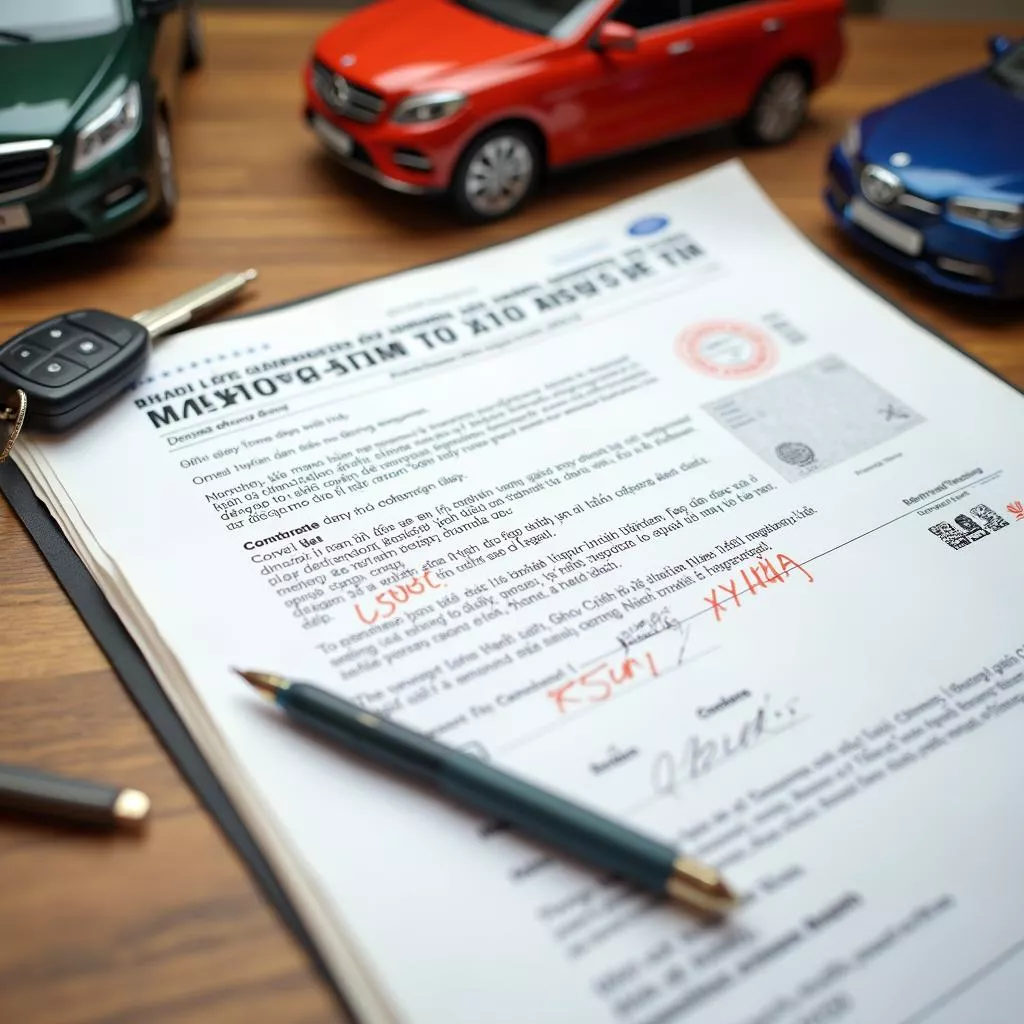 자동차 처분 위임 계약: 안전 운전, 법적 안심