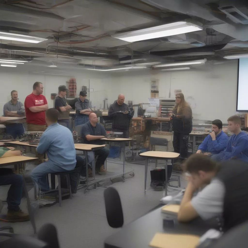 Parceria na formação em mecânica automóvel