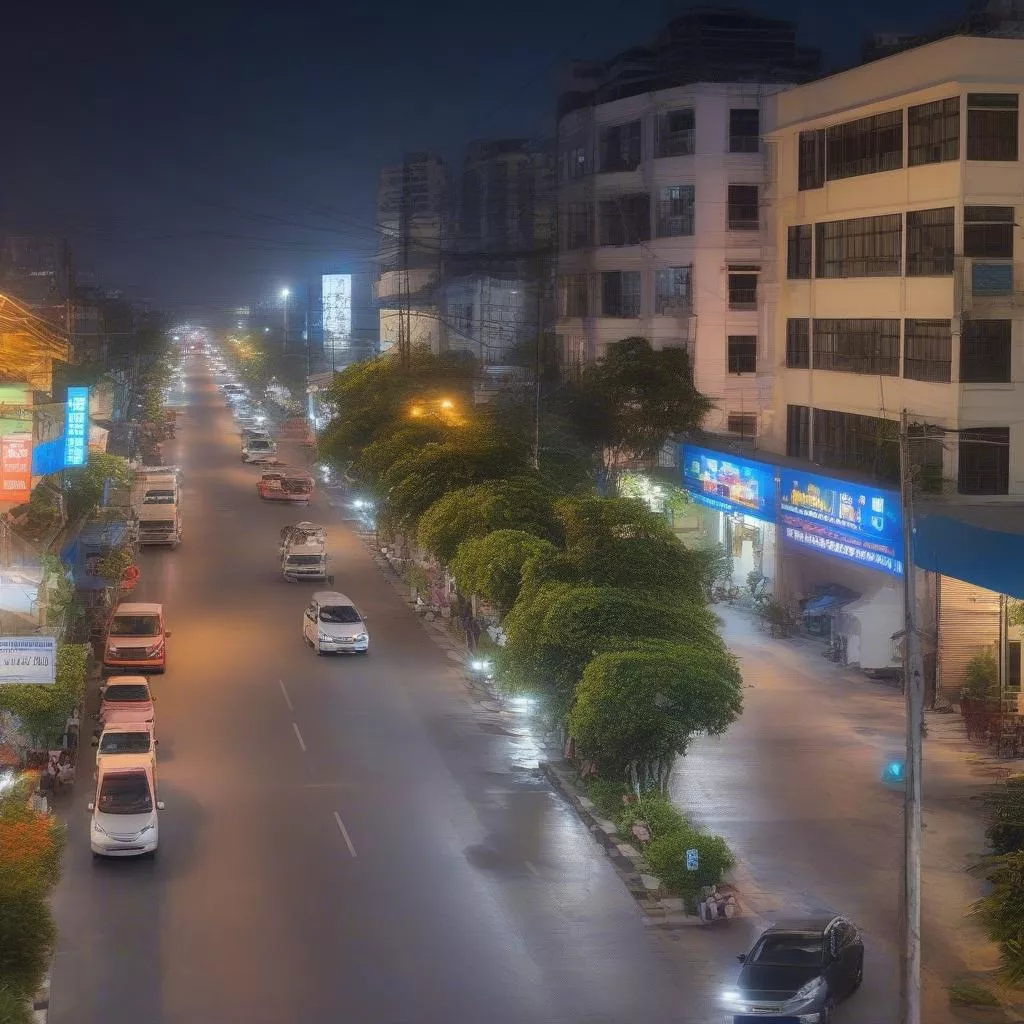 Đường Huỳnh Tấn Phát Phú Mỹ Hưng