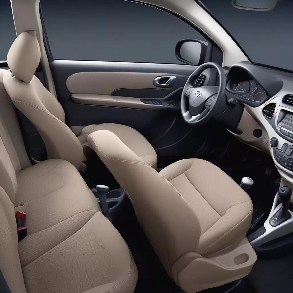 현대 그랜드 i10 수동 내부