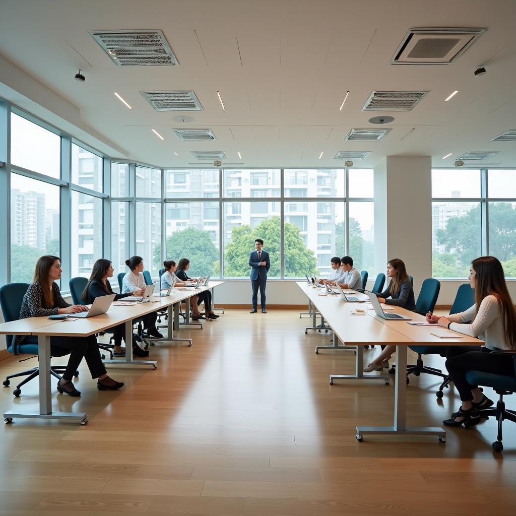 다낭 자동차기술대학교: 최첨단 시설 완비