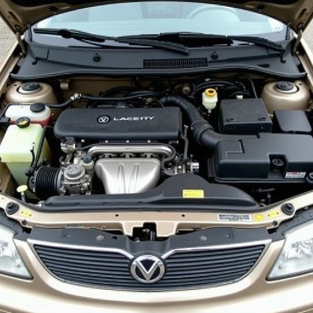 lacetti-2004-dong-co-manh-me|Động cơ mạnh mẽ của xe Lacetti 2004