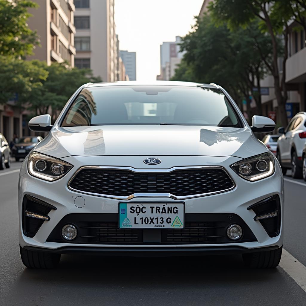 Soc Trang License Plate Example