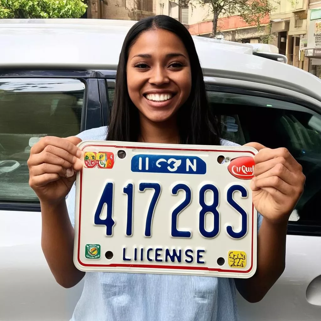 Reputable license plate printing service