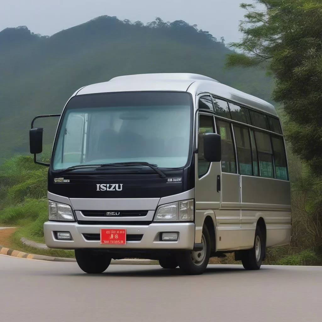Xe Isuzu 16 chỗ di chuyển Đà Lạt