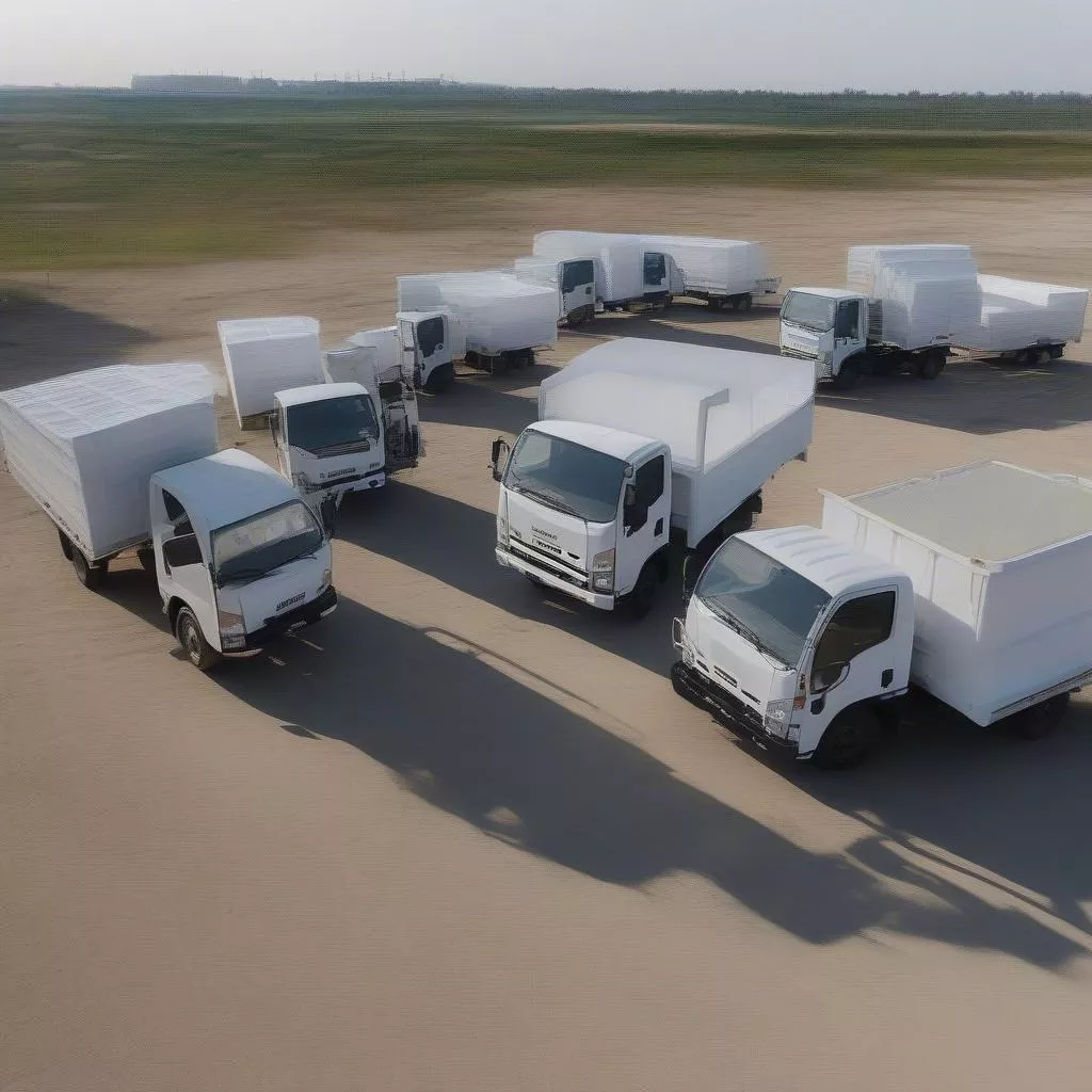 Xe tải Isuzu 5.5 tấn thùng xe đa dạng