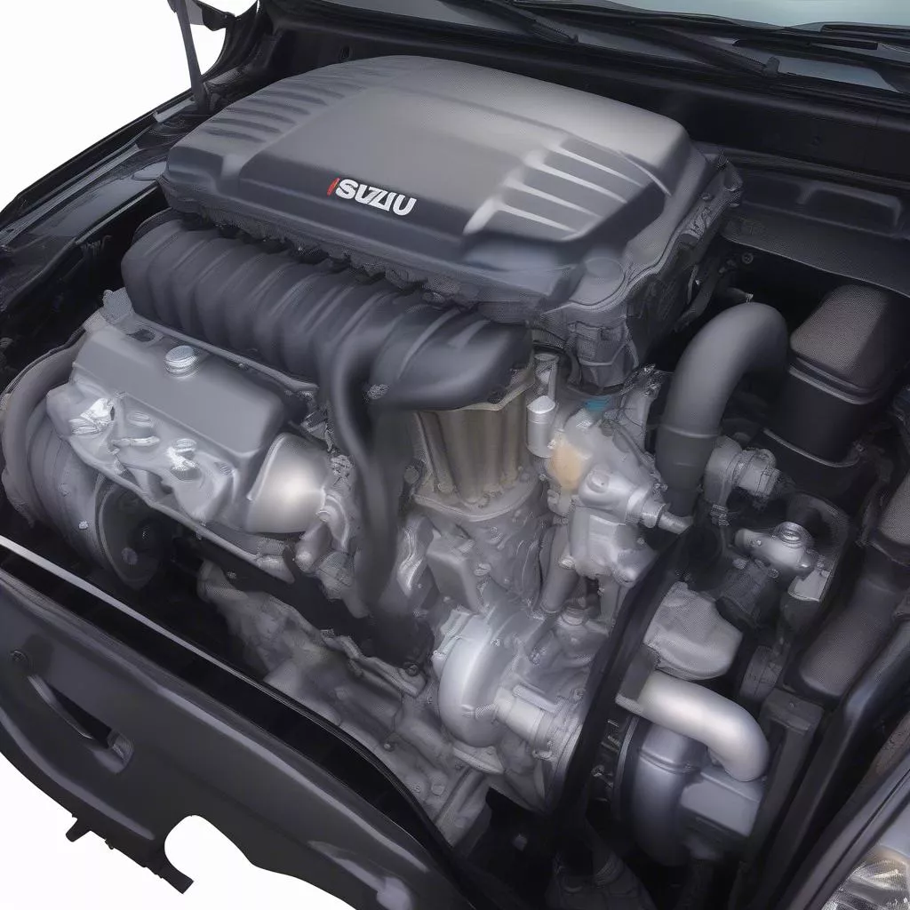 Động cơ xe tải Isuzu canter 8.2 tấn