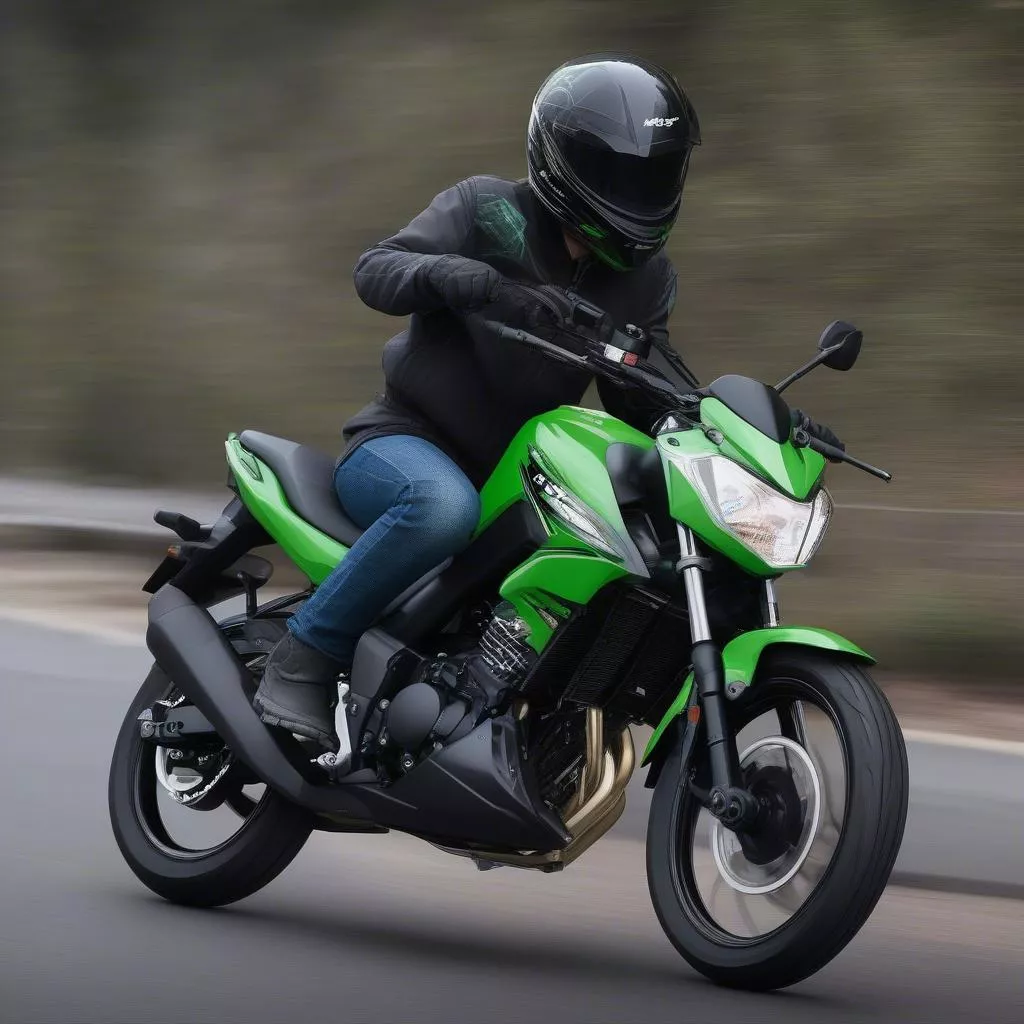 Kawasaki Z125 Pro 125cc engine