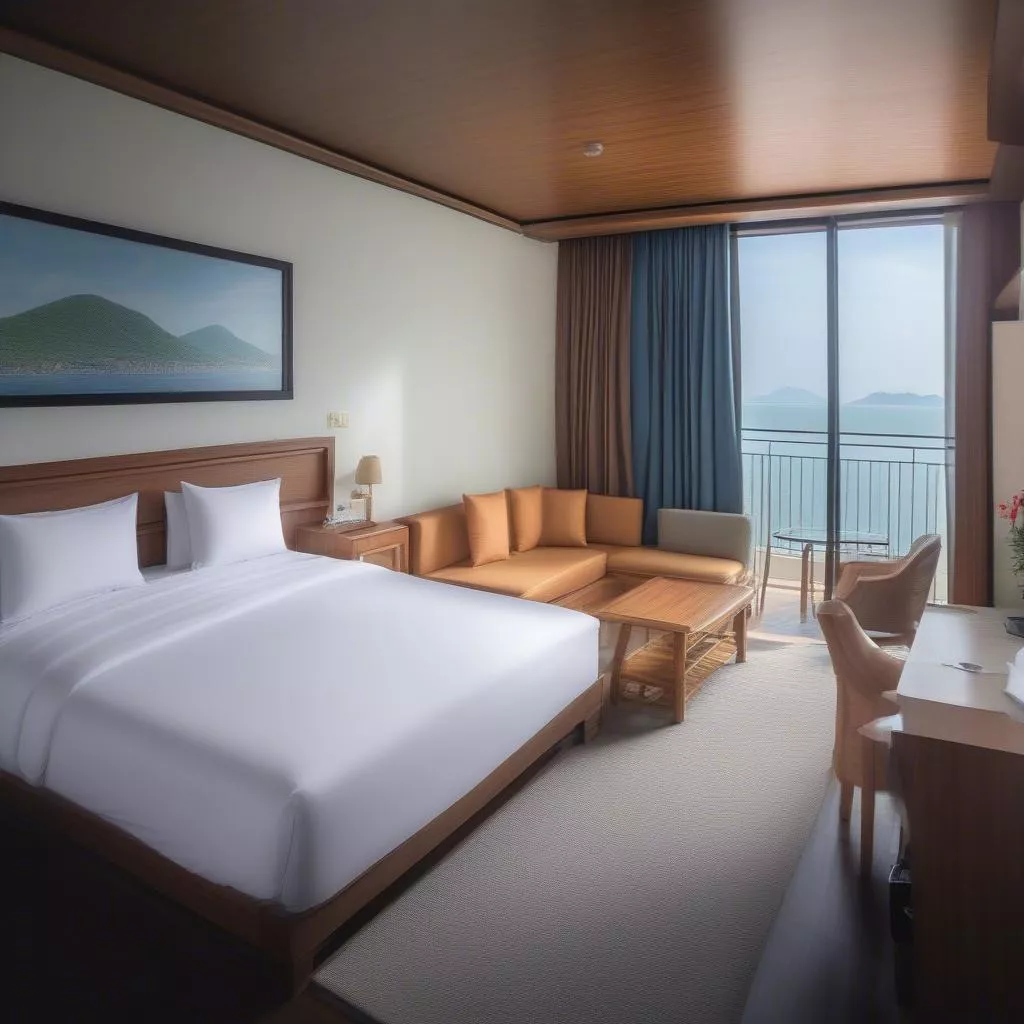 Khách sạn Biển Vàng Đà Nẵng phòng lưu trú