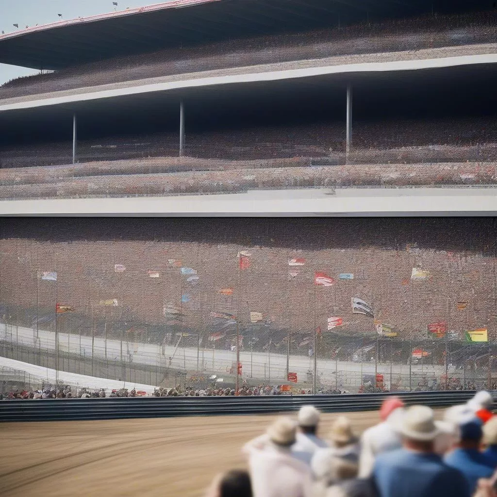 경기를 관람하는 관중들