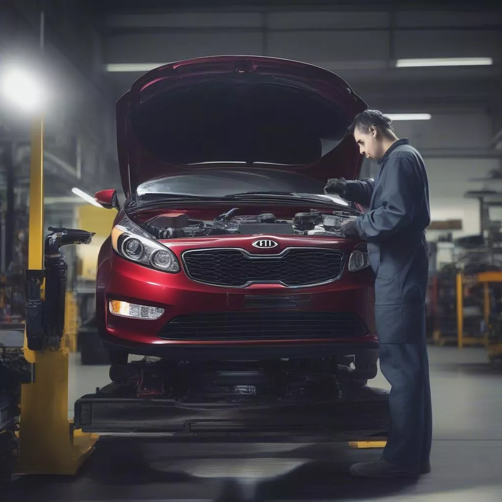 Kiểm tra xe Kia Forte 2012