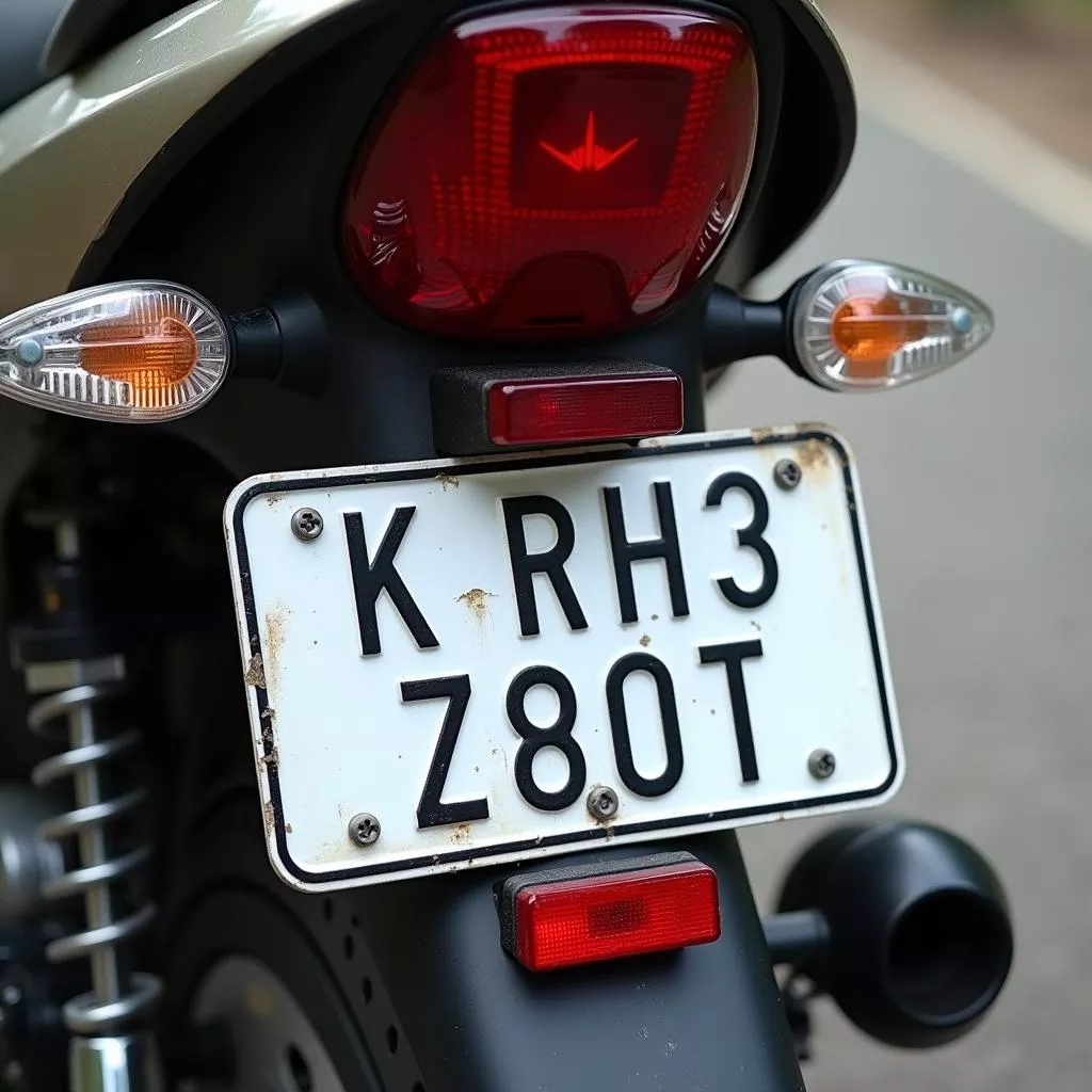 Kích Thước Biển Số Xe Máy: Từng Con Số, Từng Ý Nghĩa