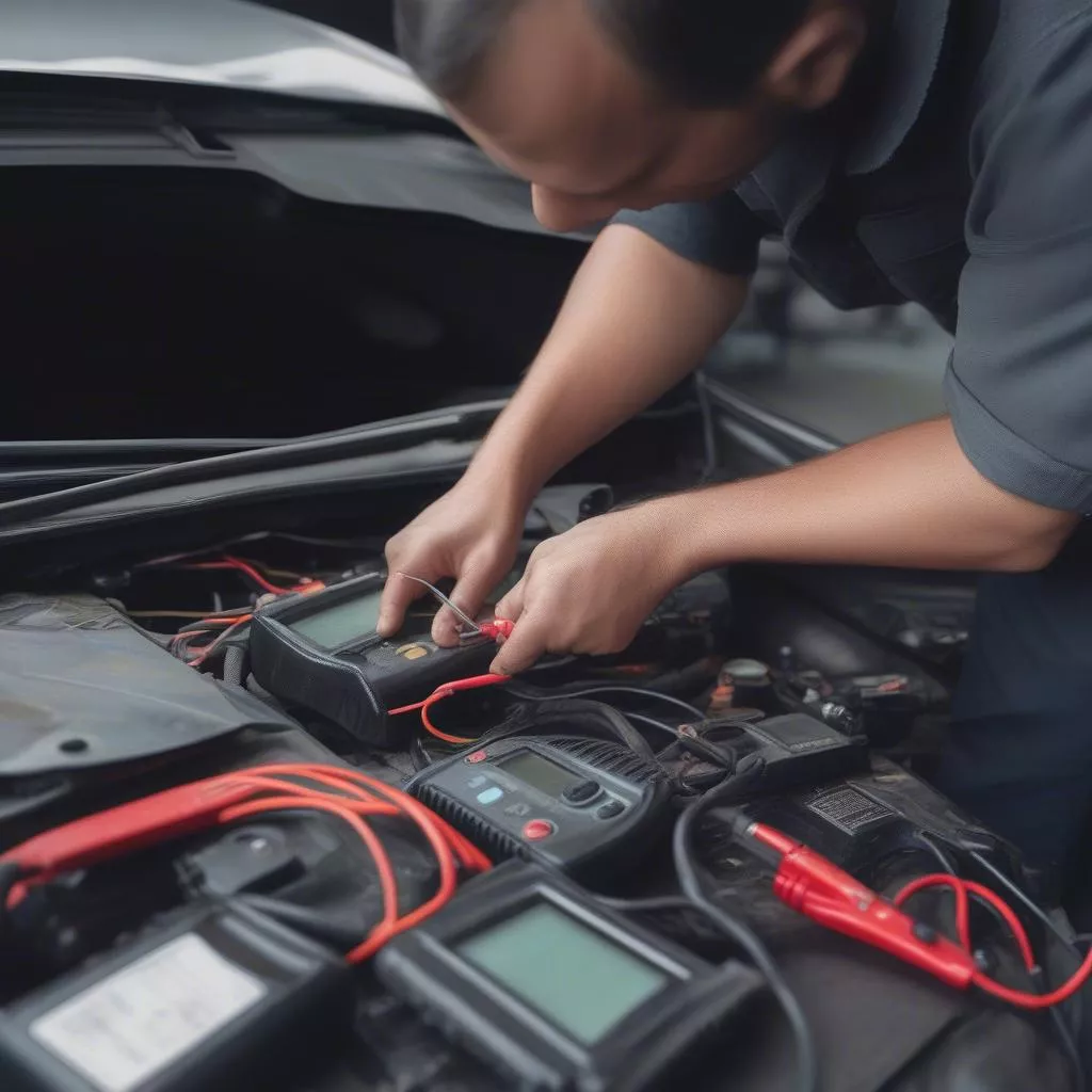 Memeriksa Aki Mobil