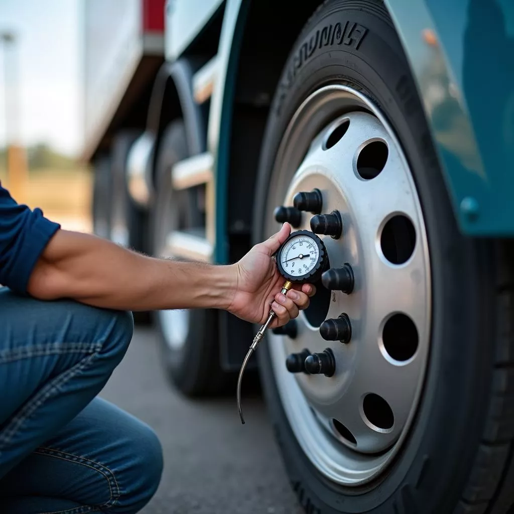 Truck Tire Pressure: The Golden Rule for a Smooth Journey