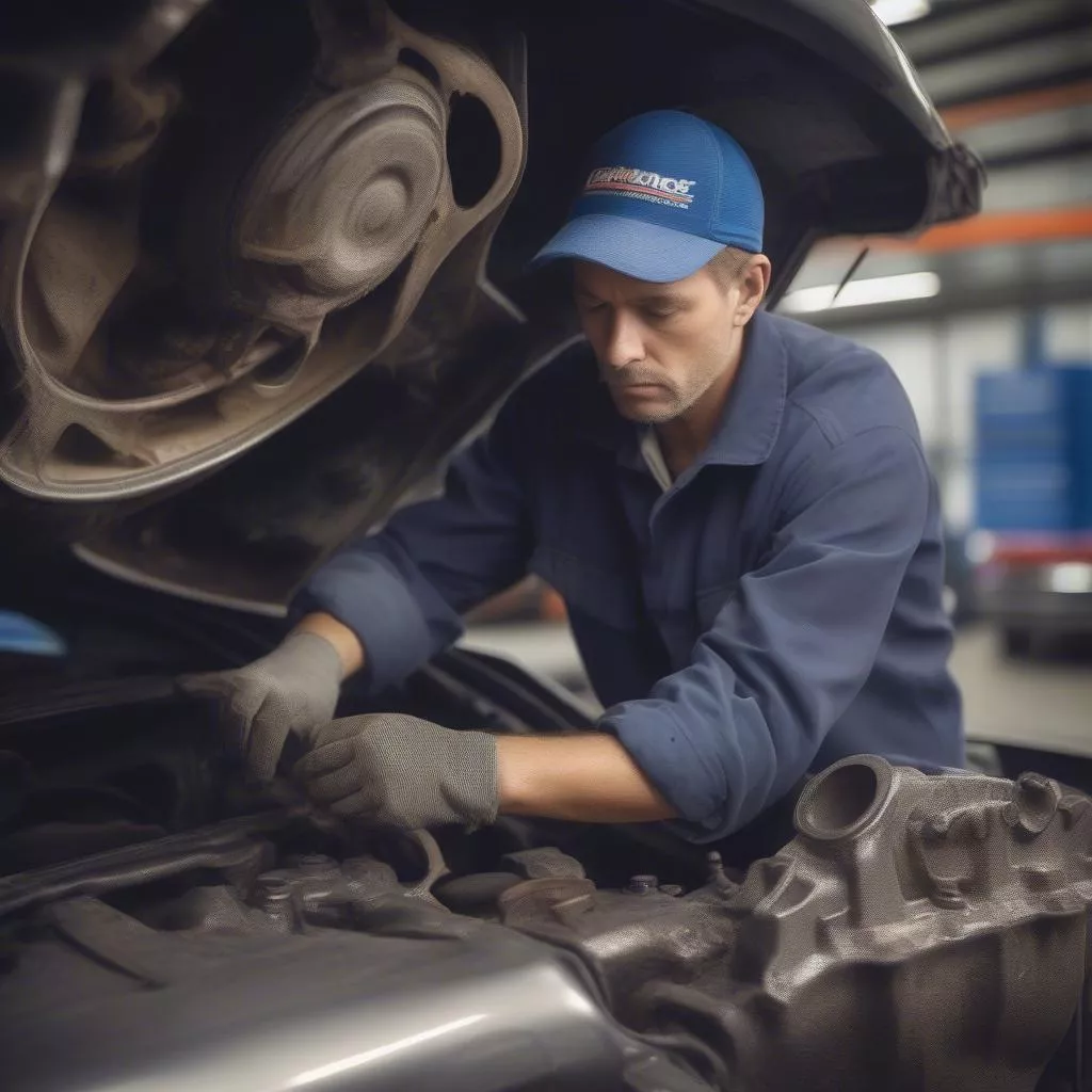 Kiểm tra chất lượng phụ tùng xe tải bãi