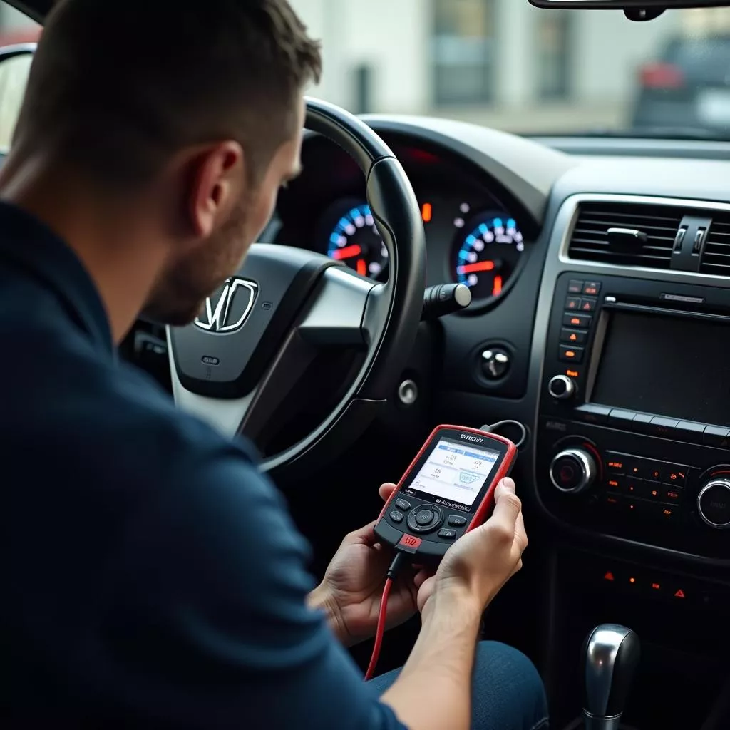 Kiểm tra đèn báo ô tô