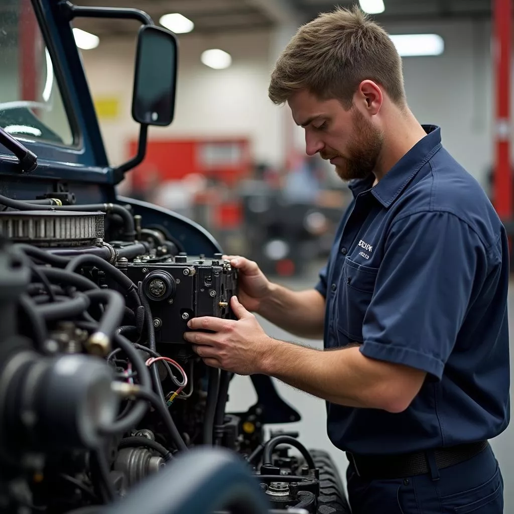 Kiểm tra động cơ Suzuki 750 cũ