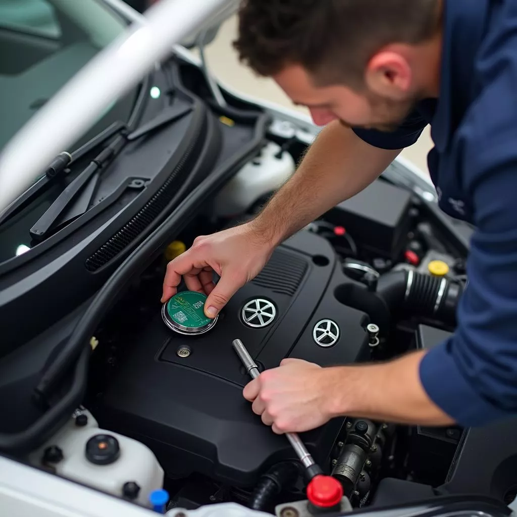 Kiểm tra động cơ Toyota Vios