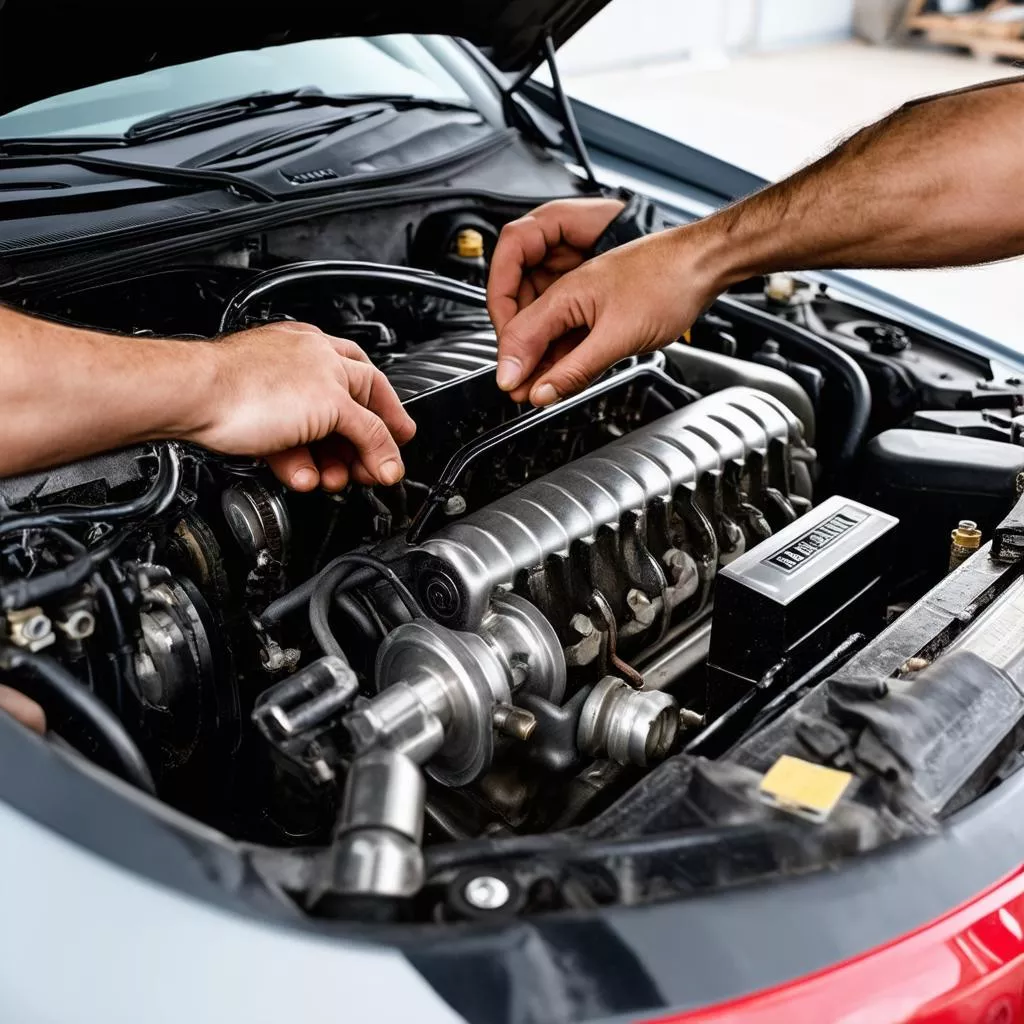 Kiểm tra động cơ xe ô tô