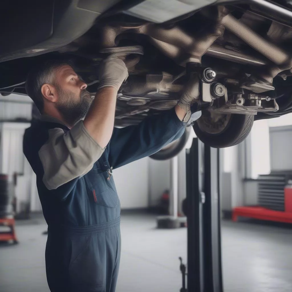 Kiểm tra giảm xóc ô tô