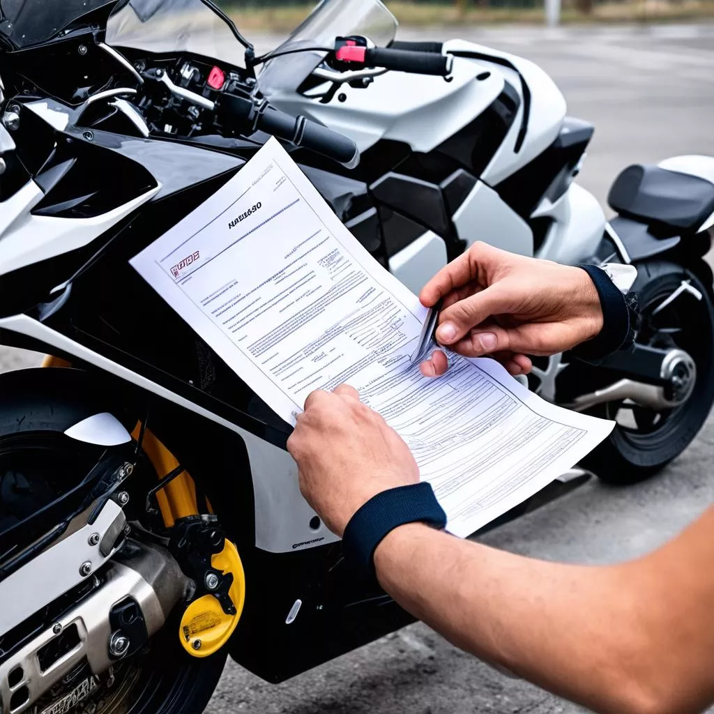 Motorcycle License Plate Registration: Required Documents