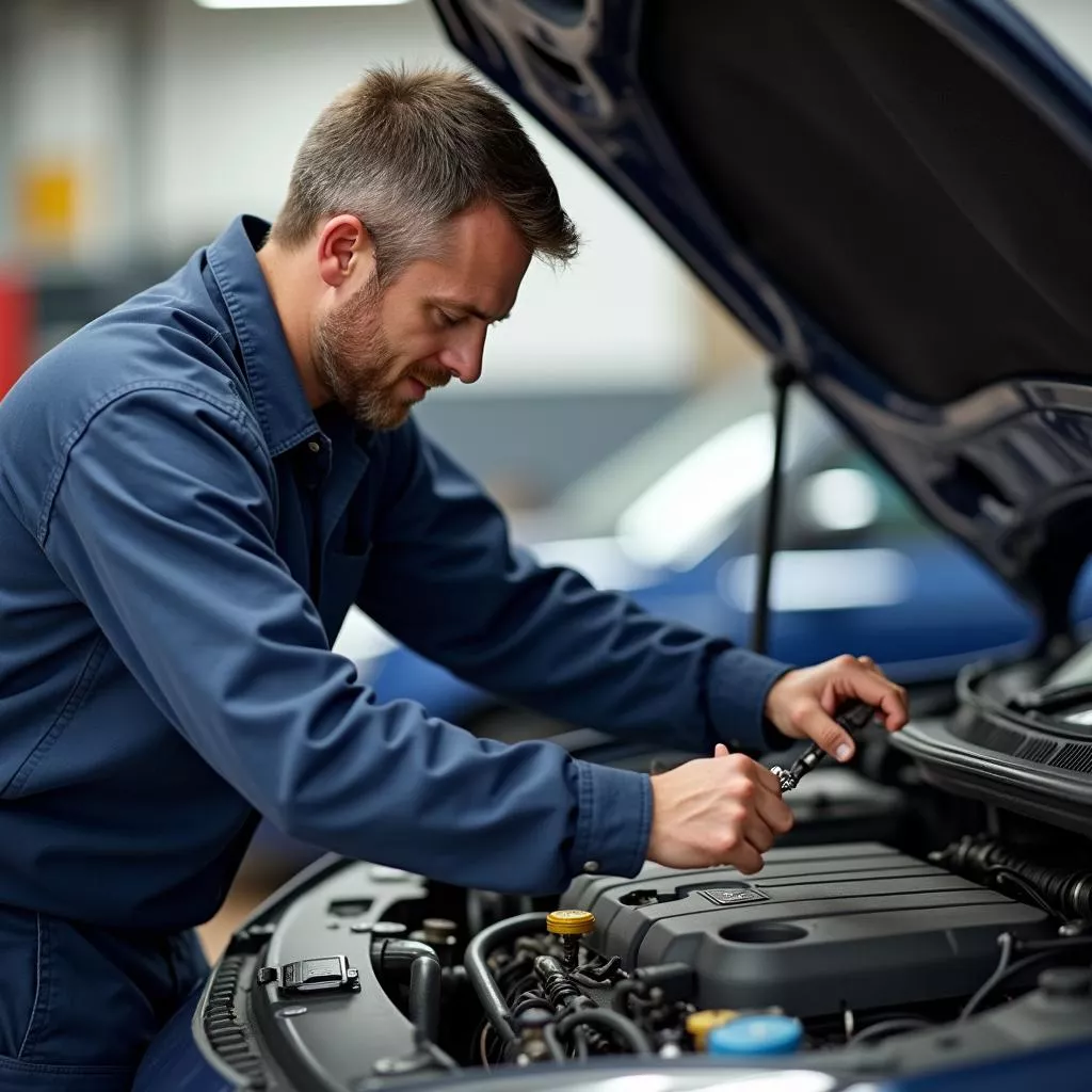 Checking the history of a used car