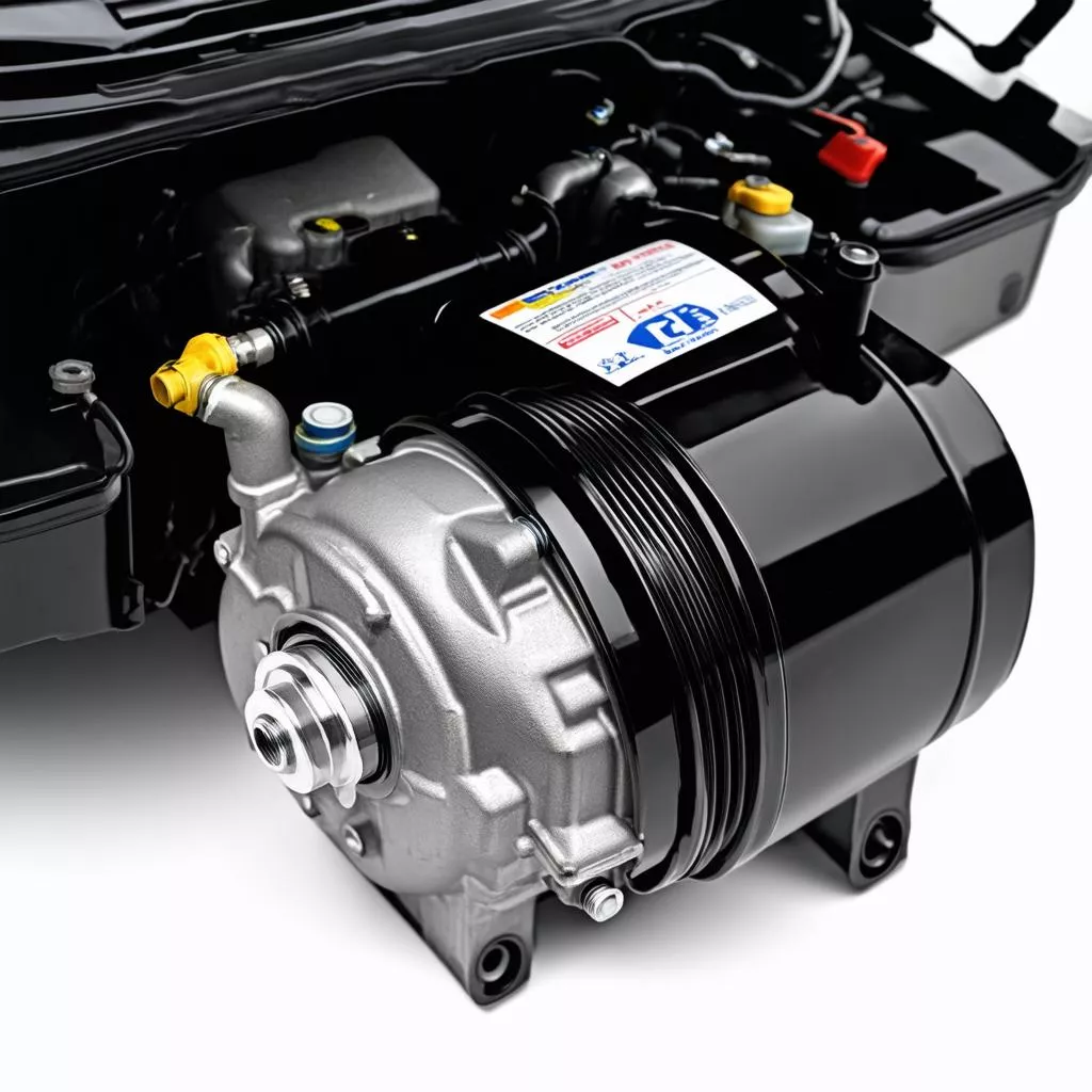 汽车空调压缩机检查