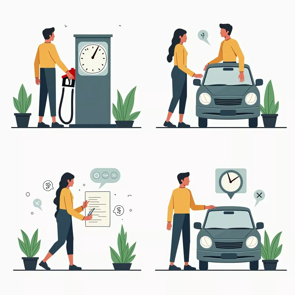 Kiểm tra mức tiêu hao nhiên liệu