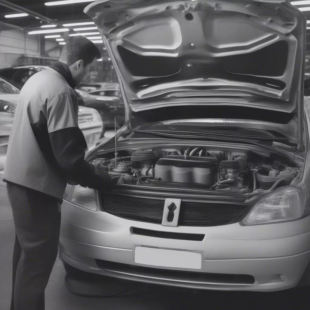 kiểm tra xe cũ Kon Tum