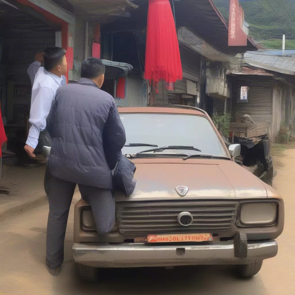 Gebrauchtwagenprüfung in Lào Cai