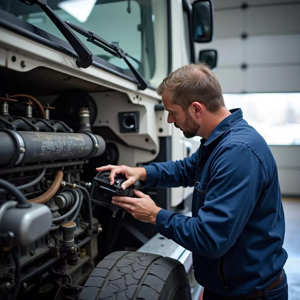 CNHTC Tractor Truck Inspection