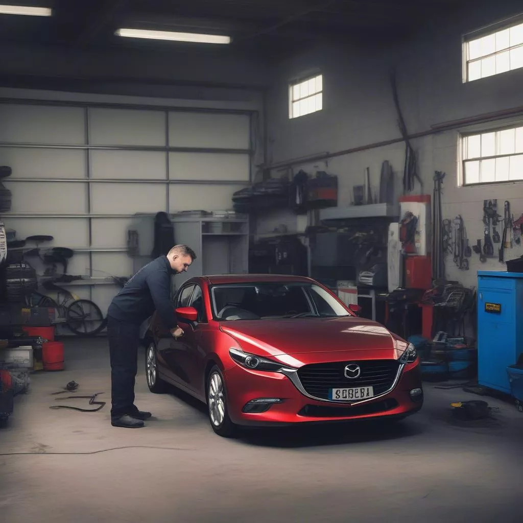 Kiểm tra xe Mazda 3 cũ