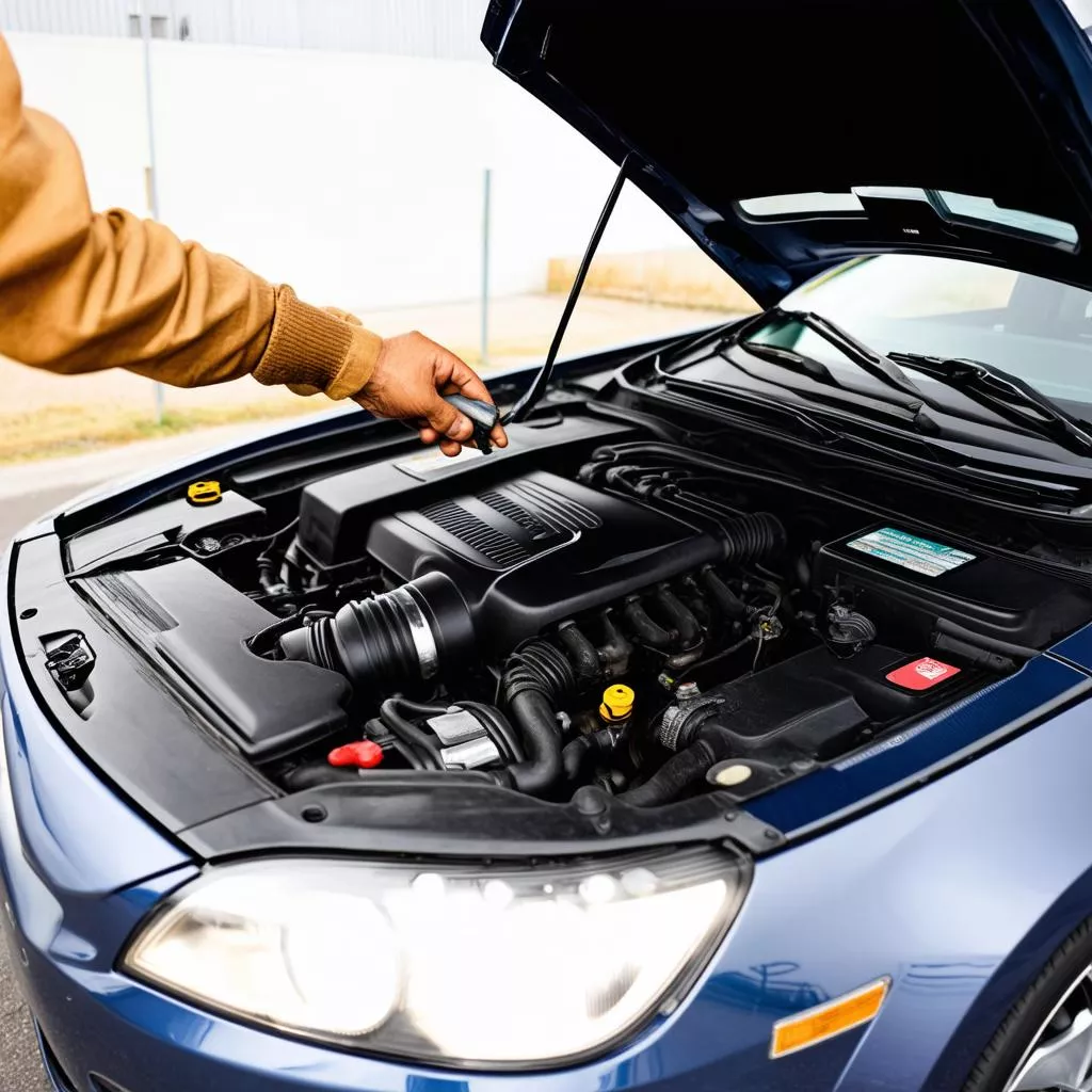 Kiểm tra xe ô tô trước khi thuê