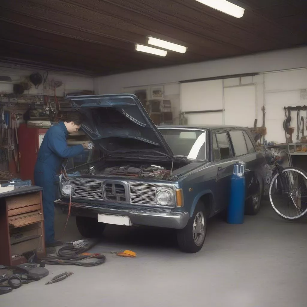 kiểm tra xe ô tô cũ