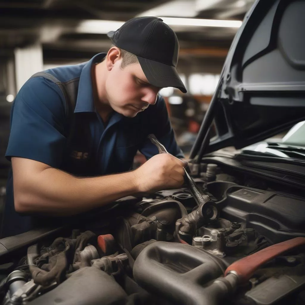 kiểm tra xe tải cũ