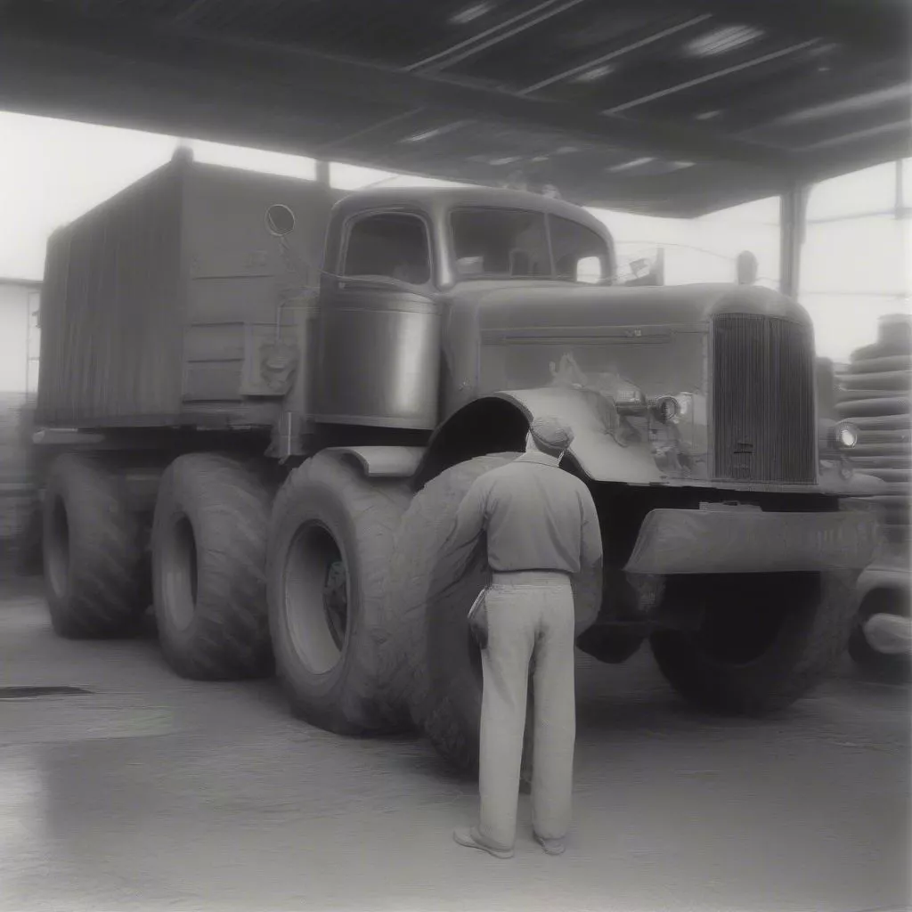 Kiểm tra xe TMT 6 tấn cũ