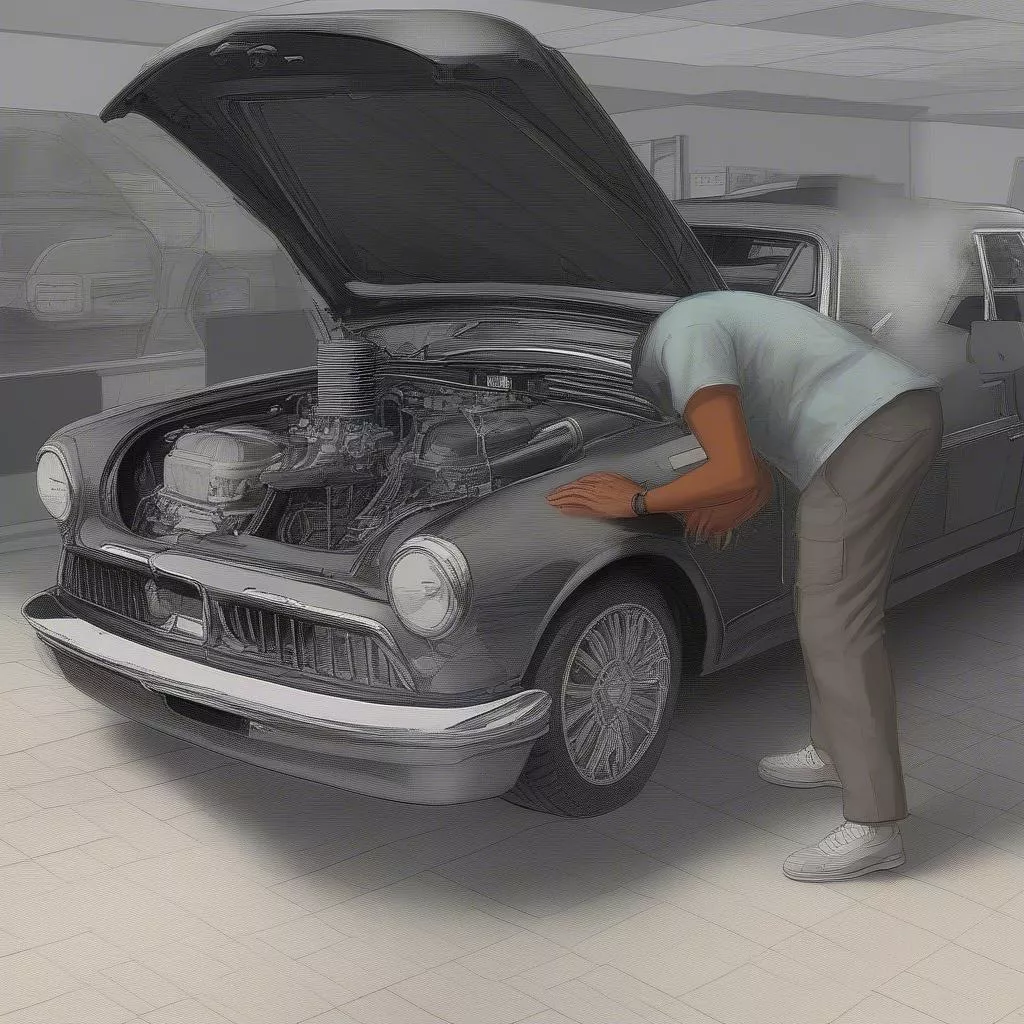 Inspecting a car before purchase