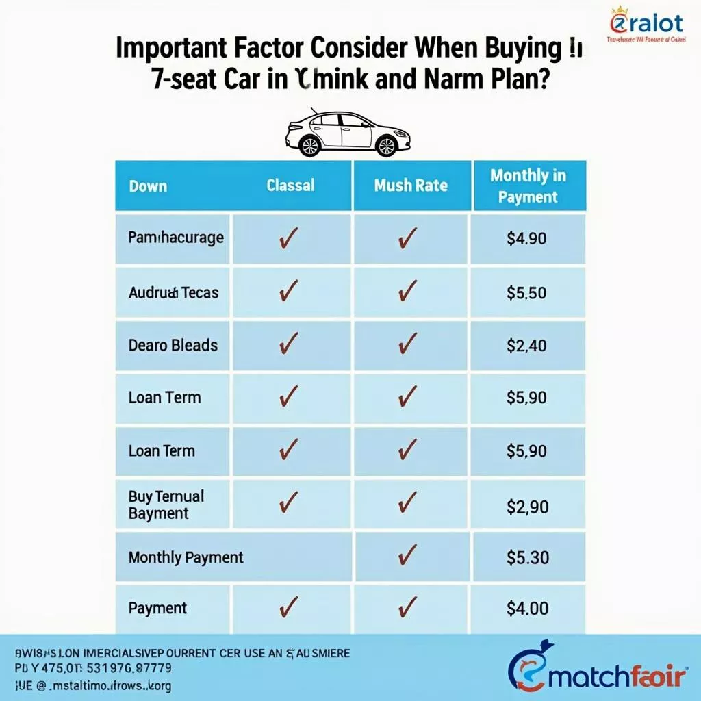 Tips for financing a 7-seater car