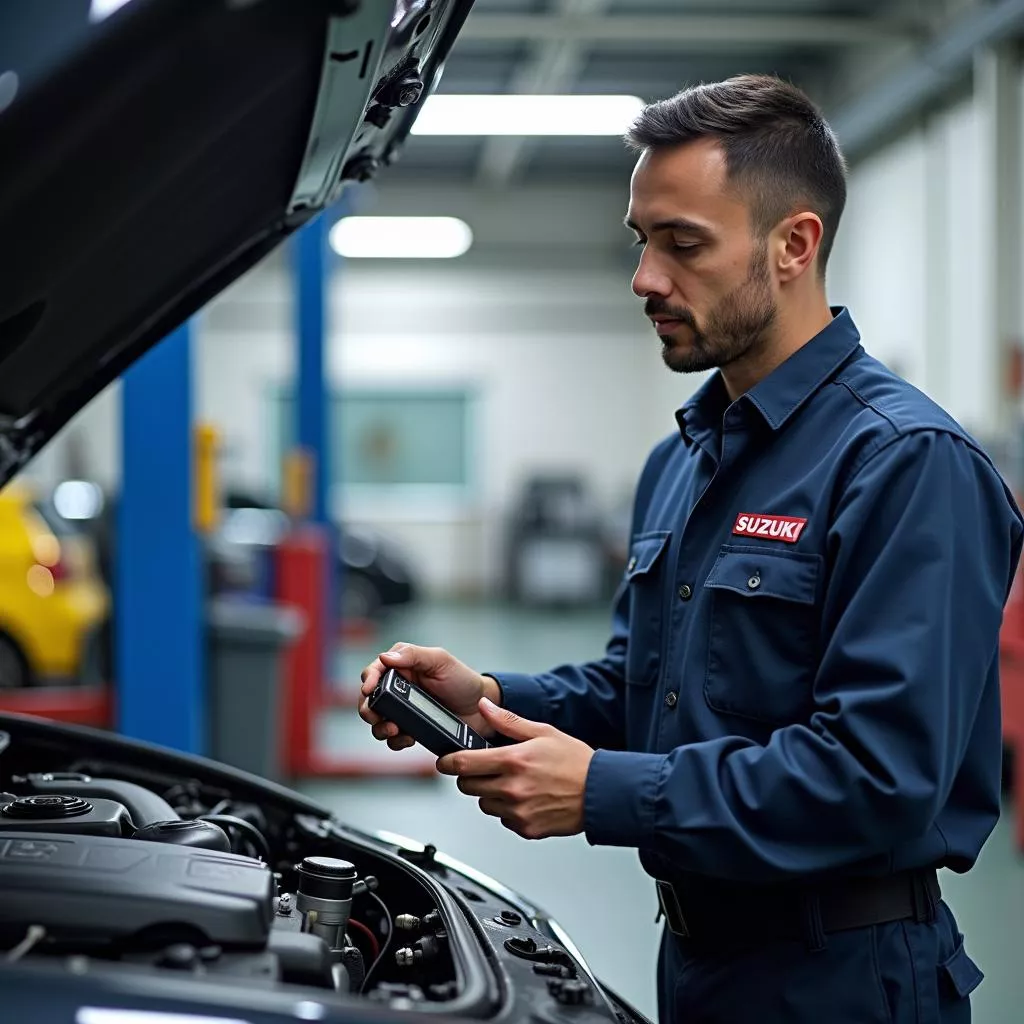 铃木授权维修中心：爱车保养维修首选