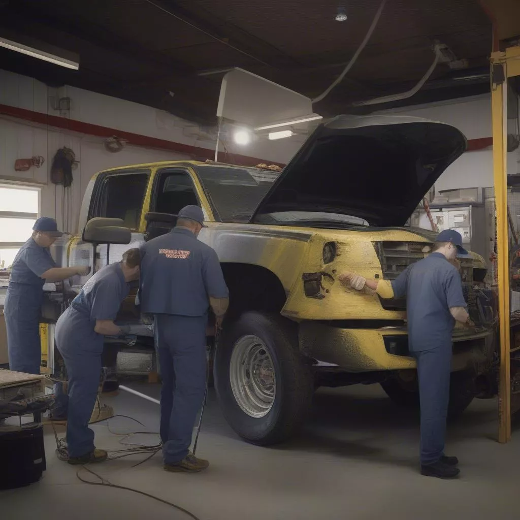 Trung Thuong Auto Repair: Hanoi's Trusted Truck Experts