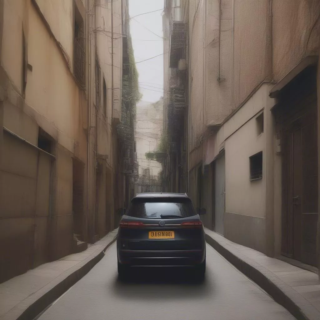 Lái xe 7 chỗ an toàn trong ngõ hẹp