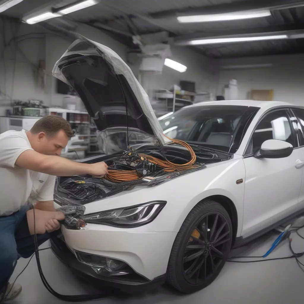 Lắp đặt camera 360 cho ô tô chuyên nghiệp