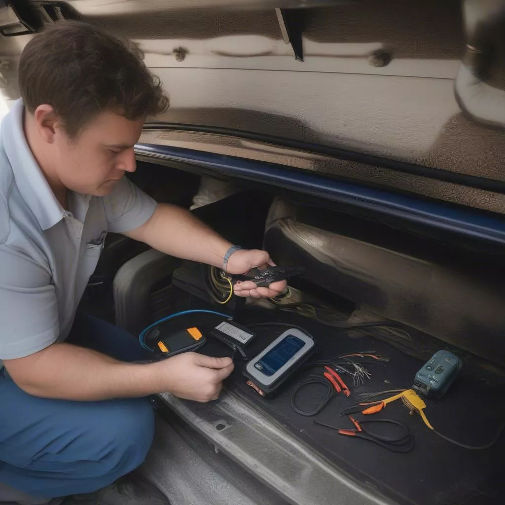 Lắp đặt hệ thống định vị giám sát hành trình xe tải