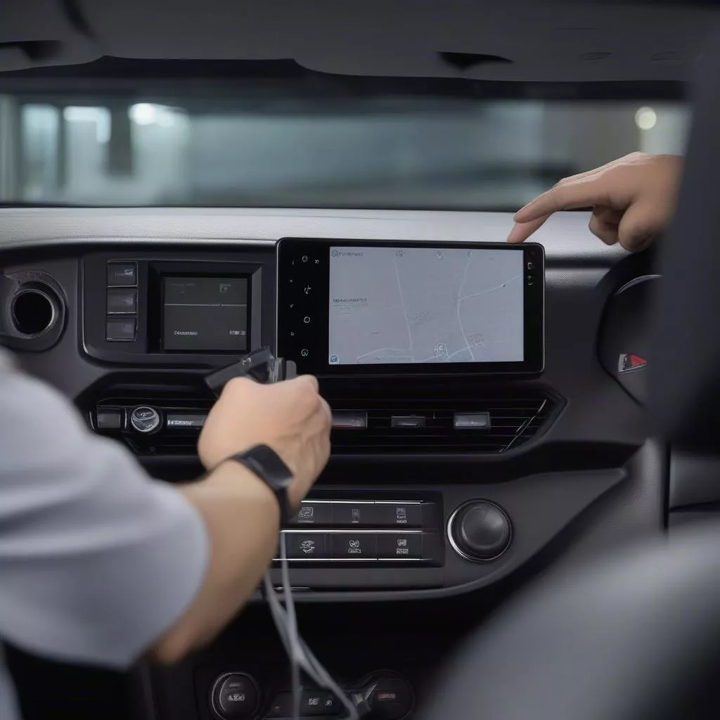 Installing an Android head unit in a Hyundai i10