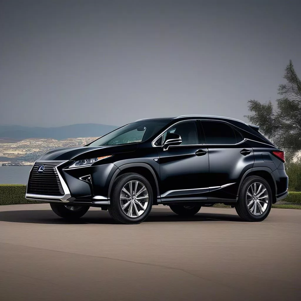 Lexus RX350 2015 exterior design