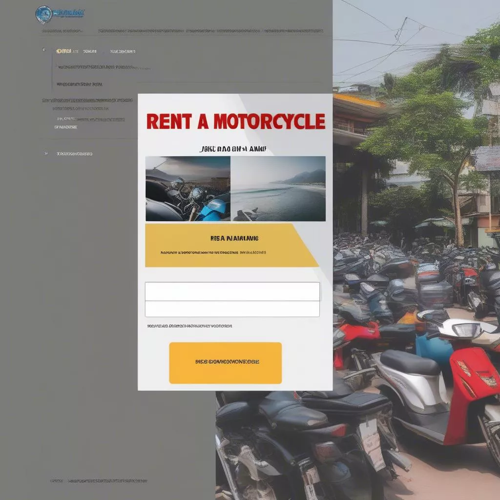 Contact us for motorbike rental in Da Nang