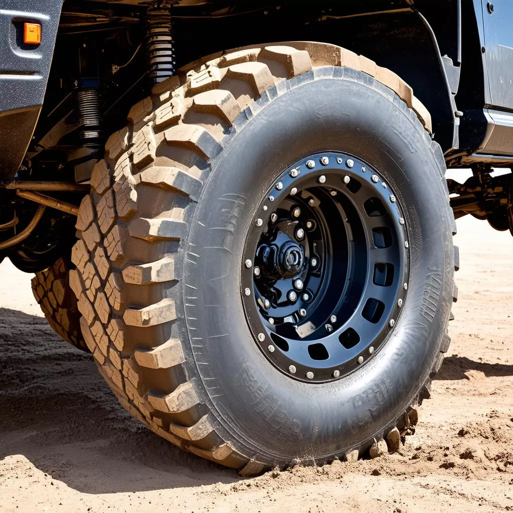 Lốp xe off-road bản lớn